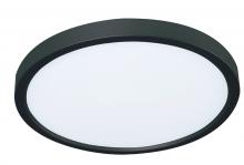  EGRF1216L30D1BK - Edge 12" Round LED Flush Mount