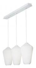  LOLP11WHLNR3 - Lola 3 Light Linear Pendant,120V,White