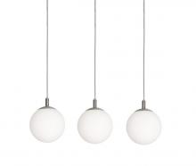  LRTP07MBSNLNR3 - Loretto 3 Light Linear Pendant,120V,Satin Nickel