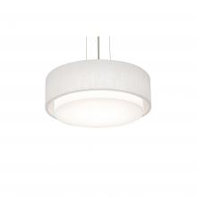  SAP1614MBBK-LW - Sanibel 16'' Med Base Pendant - BK and LW