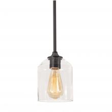  WMMP06MBBK - William 6'' Pendant Medium Base BK