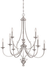  3339-84 - 9 LIGHT CHANDELIER