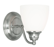  13671-91 - 1 Light Brushed Nickel Wall Sconce