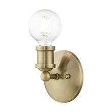  14420-01 - 1 Light Antique Brass ADA Single Vanity Sconce