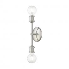  14422-91 - 2 Light Brushed Nickel ADA Vanity Sconce