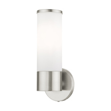  16561-91 - 1 Lt Brushed Nickel ADA Vanity Sconce