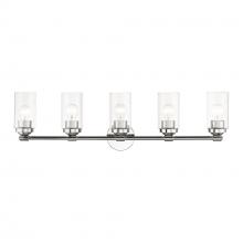  18085-05 - 5 Light Polished Chrome Large Vanity Sconce