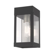  20871-76 - 1 Lt Scandinavian Gray Outdoor Wall Lantern