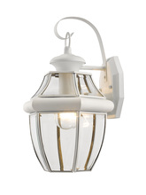  2151-03 - 1 Light White Outdoor Wall Lantern