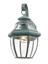  2151-06 - 1 Light Verdigris Outdoor Wall Lantern