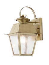  2162-01 - 1 Light AB Outdoor Wall Lantern