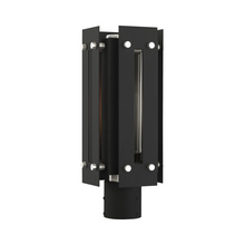  21774-04 - 1 Lt Black Outdoor Post Top Lantern