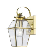  2181-02 - 1 Light PB Outdoor Wall Lantern