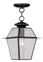  2183-04 - 1 Light Black Outdoor Chain Lantern