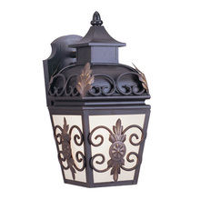  2191-07 - 1 Light Bronze Outdoor Wall Lantern