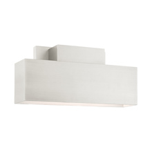  22424-91 - 2 Lt Brushed Nickel Outdoor ADA Wall Sconce