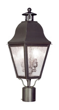  2552-07 - 2 Light Bronze Outdoor Post Lantern