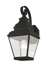  2590-04 - 1 Light Black Outdoor Wall Lantern