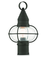  26902-04 - 1 Light Black Outdoor Post Lantern