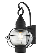  26904-04 - 1 Light Black Outdoor Wall Lantern