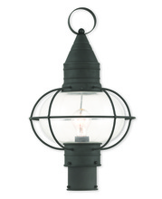  26905-04 - 1 Light Black Outdoor Post Lantern