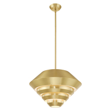  40402-12 - 1 Lt Satin Brass Mini Pendant