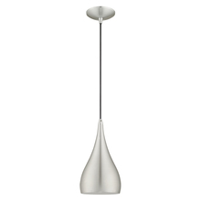  41171-66 - 1 Lt Brushed Aluminum Mini Pendant