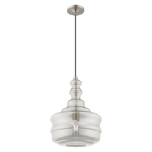  41246-91 - 1 Lt Brushed Nickel Mini Pendant