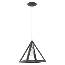  41329-76 - 1 Lt Scandinavian Gray Mini Pendant