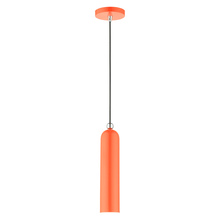  46751-77 - 1 Lt Shiny Orange Pendant