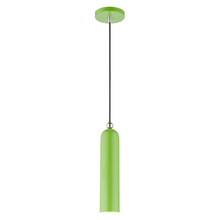  46751-78 - 1 Lt Shiny Apple Green Pendant