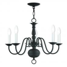  5005-07 - 5 Lt BZ Chandelier