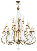  51919-36 - 21 Light EB Foyer Chandelier