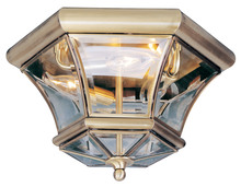  7053-01 - 3 Light Antique Brass Ceiling Mount