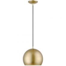  41181-33 - 1 Light Soft Gold Pendant