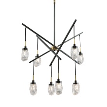 Kanova Lighting KCH1106A-8 - Avola 8-light Ice-drop Abstract Chandelier