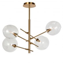  KCH1111-4BR - Marino 4-light Chandelier - Brass