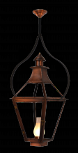  CR33E-HSI-PY - Creole 33 Electric-Hurricane Shade-Pendent Yoke