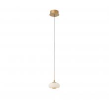  10193-030 - Adelfia, 1 Light LED Pendant, Painted Antique Brass