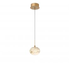  12119-030 - Calcolo, 1 Light LED Pendant, Painted Antique Brass