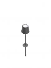  LD0282N4 - Poldina Peg Lamp - Dark Grey