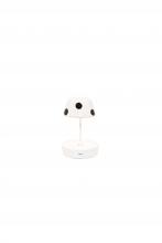  SDZA-1011-09 - Mini Ceramic Shades For Swap Table Lamps - Black Dots