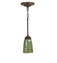  102091 - 5" Wide Terra Verde Mini Pendant