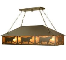  106870 - 50"L Steer Oblong Pendant