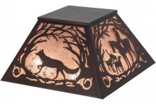  109865 - 17"Sq Fox Hunt Shade