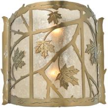  111643 - 15"W Maple Leaf Wall Sconce