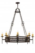  115209 - 48"W Toscano 8 LT Chandelier