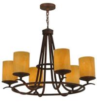  116258 - 36" Wide Octavia 6 LT Chandelier