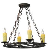  118125 - 20" Wide Ashley 4 LT Chandelier