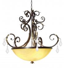  120263 - 43" Wide Serratina Chandelier